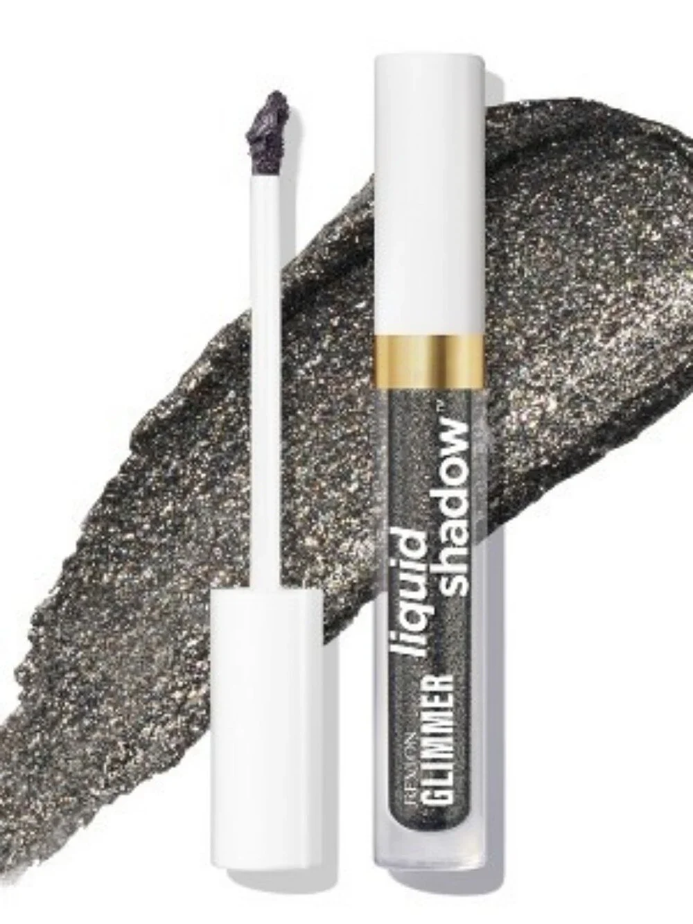 3 x Revlon Glimmer Liquid Shadow, Shimmer Eyeshadow Makeup, 204 Rock-It